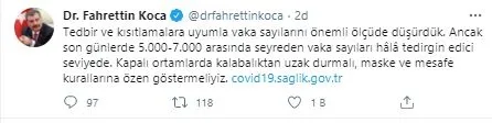 Son dakika | Sağlık Bakanlığı 26 Ocak 2021’e ait Kovid-19 vaka ve vefat tablosunu açıkladı | Türkiye’de koronavirüsten kaç kişi öldü?