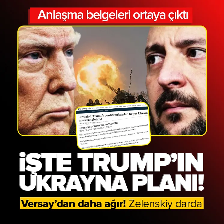 İşte Trump’ın milyon dolarlık Ukrayna planı!