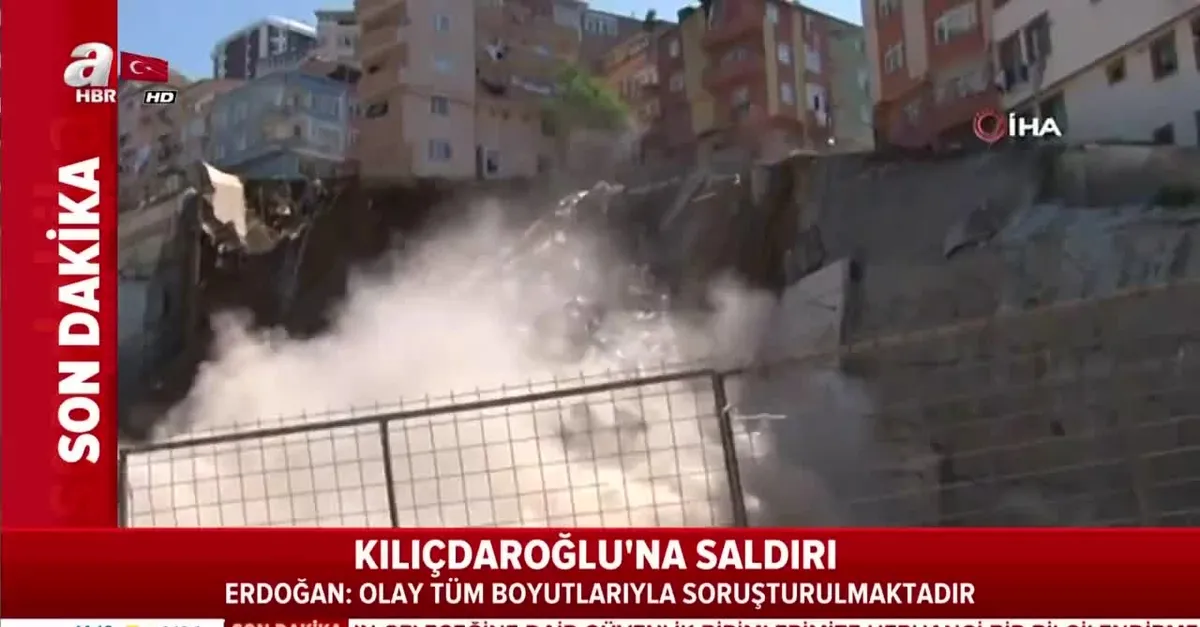 Kağıthane'de feci olay! 4 katlı bina çöktü