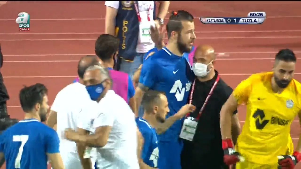 Kastamonuspor: 0 - Tuzlaspor: 1 MAÇ SONUCU