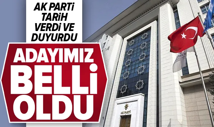 AK Partinin TBMM başkan adayı belli oldu