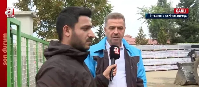 Sağanak sonrası İstanbul! Yollarda biriken çamur, taş parçaları ve çöpler temizleniyor