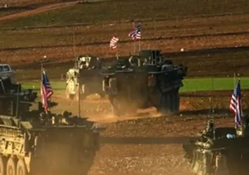 Howitzer topları görüntülendi
