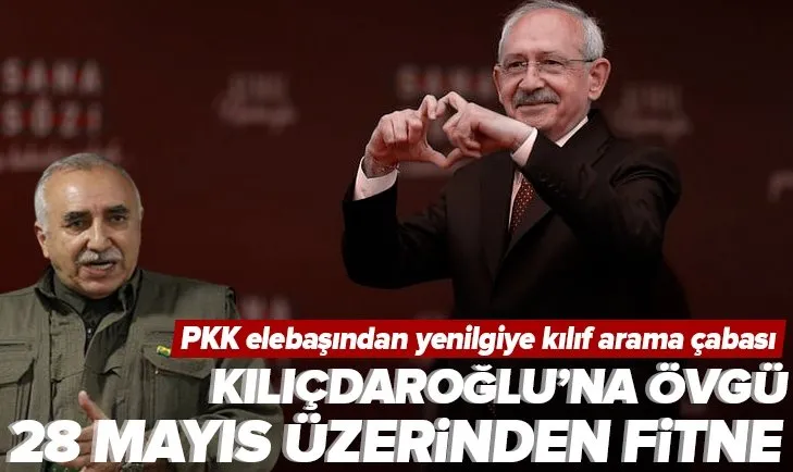 PKK elebaşı Kılıçdaroğlu’na yine övgüler dizdi