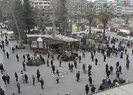 Meydanda toplanıp film gibi izlediler!