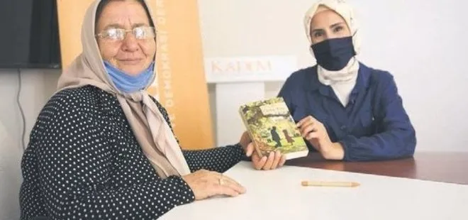 Emine Erdoğan aracılığıyla okuma yazma öğrenen Hatice Yakut kitap yazdı!