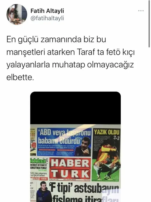 Son dakika: O manşeti hazırlayan Sibel Hürtaş’tan şok açıklamalar! Fatih Altaylı böyle FETÖ’ye teslim olmuş!
