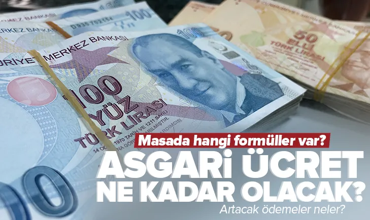 2023 asgari ücret ne kadar olacak? Masada hangi formüller var?