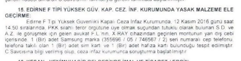 Selahattin Demirtaş'ın avukatı suçüstü yakalandı - 1