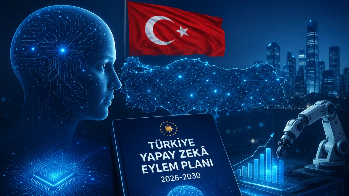 Türkiye’nin yapay zekada 4 yıllık yol haritası belli oldu