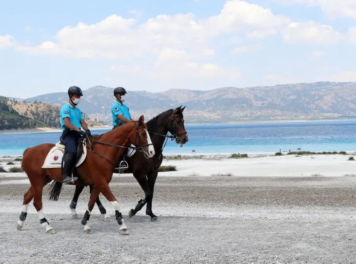 Salda Gölü artık onlara emanet