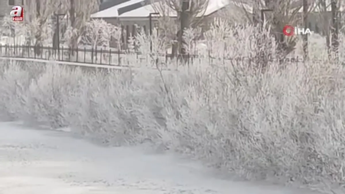 Ardahan'da dondurucu soğuklar