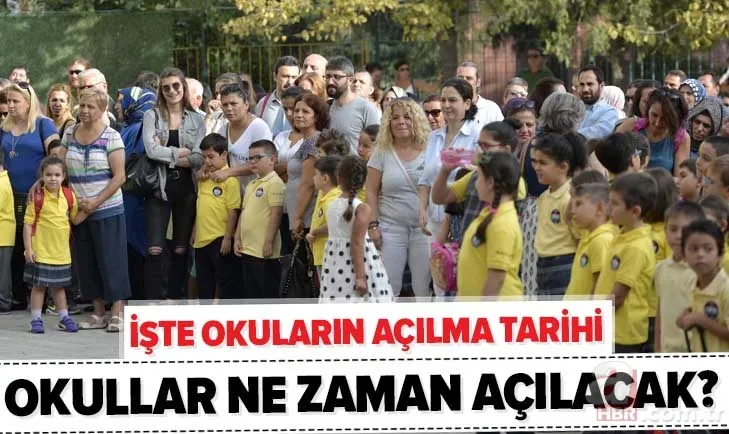 MEB son dakika: Okullar ne zaman açılacak? Okullar Haziran'da açılıyor mu? İşte okulların açılma tarihi... 1