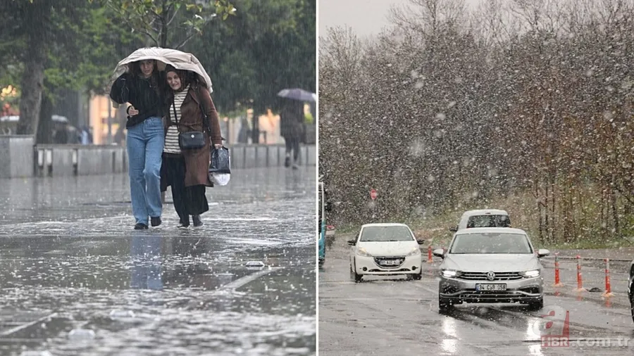Meteoroloji'den uyarı üstüne uyarı: Sağanak, çöl tozu, kar yağışı... Nisan ortasında buz keseceğiz! 8 Nisan hava durumu 1