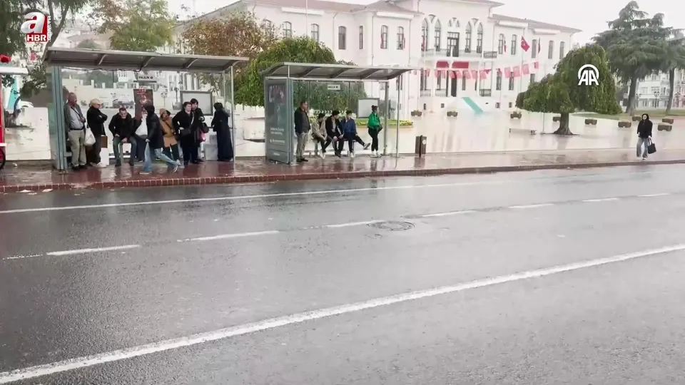 Tekirdağ ve Kırklareli’nde sağanak etkili oldu