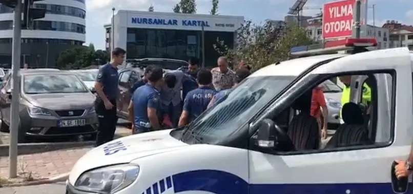 Kartal'daki Anadolu Adalet Sarayı önünde silahlı saldırı