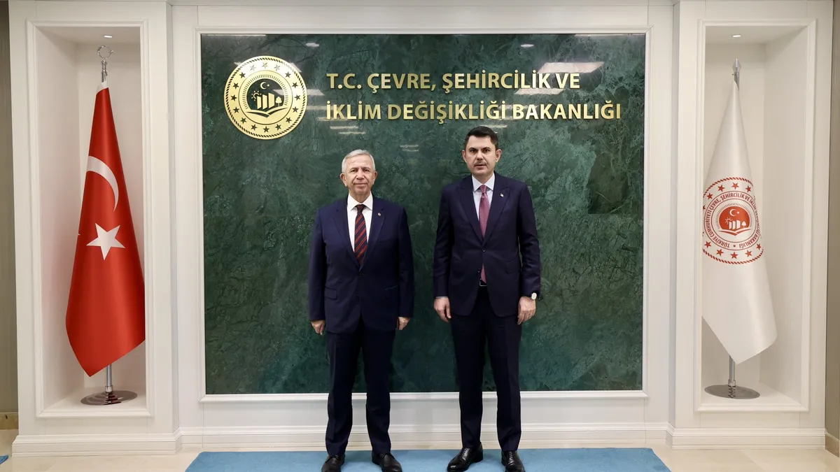 Başkentte hareketli dakikalar! Mansur Yavaş ile Bakan Murat Kurum bir araya geldi: İşte kulisleri sallayan görüşmenin perde arkası
