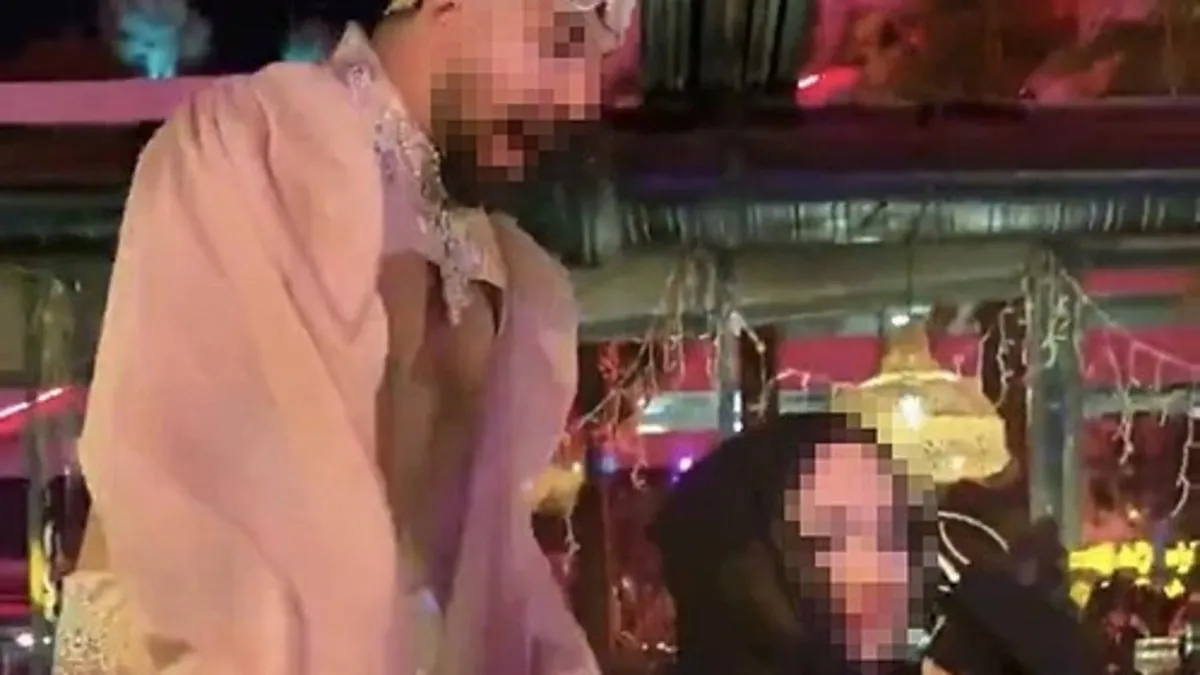 İzmir’de eğlence mekanında skandal görüntüler!  1 tutuklama