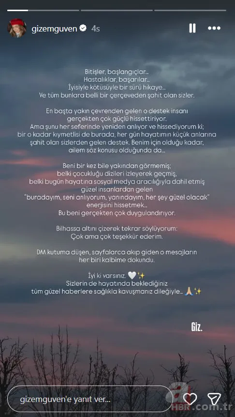 Sihirli Annem’in Ceren’i Gizem Güven hastane odasından paylaştı: “Zor bir süreç…” 4