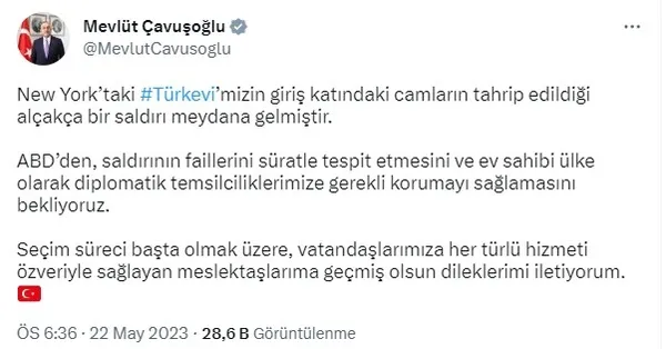 turkevine-teror-destekcilerinden-saldiri-iste-goruntuler-1684770999127.jpg Türkevi'ne terör destekçilerinden saldırı! İşte görüntüler... | Bakan Mevlüt Çavuşoğlu'ndan ABD'ye çağrı: Failleri süratle bulun - 3