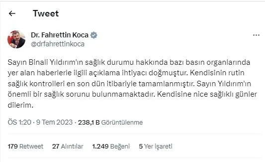 saglik-bakani-fahrettin-kocadan-ak-parti-genel-baskanvekili-binali-yildirimin-saglik-durumuyla-ilgili-aciklama-1688902180909.jpeg Sağlık Bakanı Fahrettin Koca'dan AK Parti Genel Başkanvekili Binali Yıldırım'ın sağlık durumuyla ilgili açıklama - 4