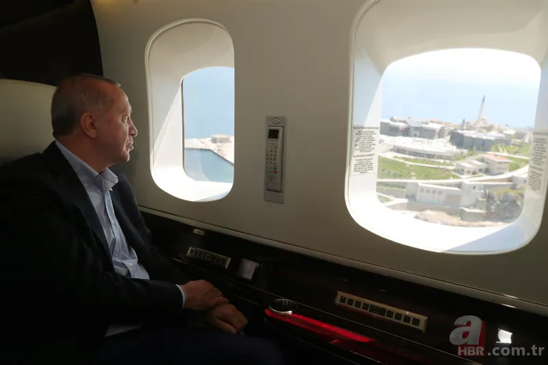 Başkan Erdoğan Sancaktepe ve Yeşilköy'deki pandemi hastanelerini inceledi 1