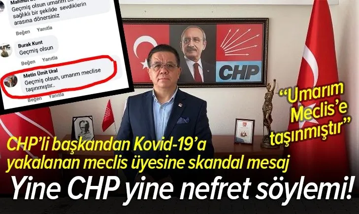 CHP'nin nefreti! CHP Çanakkale İl Başkanı Metin Ümit Ünal’dan insanlık dışı paylaşım!
