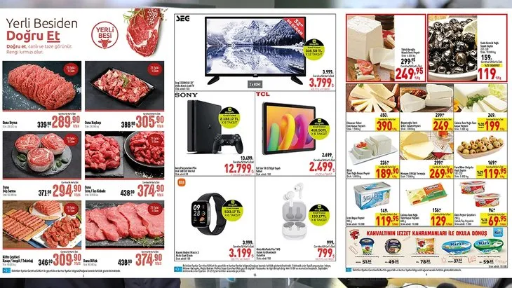 CarrefourSA Sıvı Yağ 155 TL’den, 40’lı Tuvalet Kağıdı 169 TL’den ve Dana Kıyma 289,90 TL’den satışa sunuyor! İşte 28 Eylül CarrefourSa indirim listesi