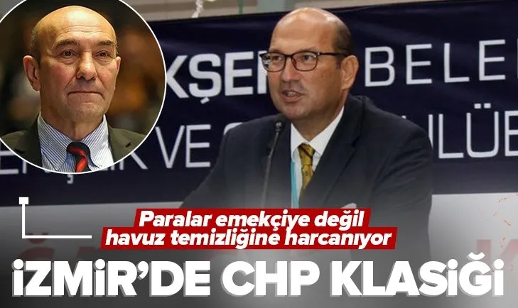 İzmir’de CHP belediyeciliği skandalı! Havuz yıkmaya bütçe var ama çalışana yok