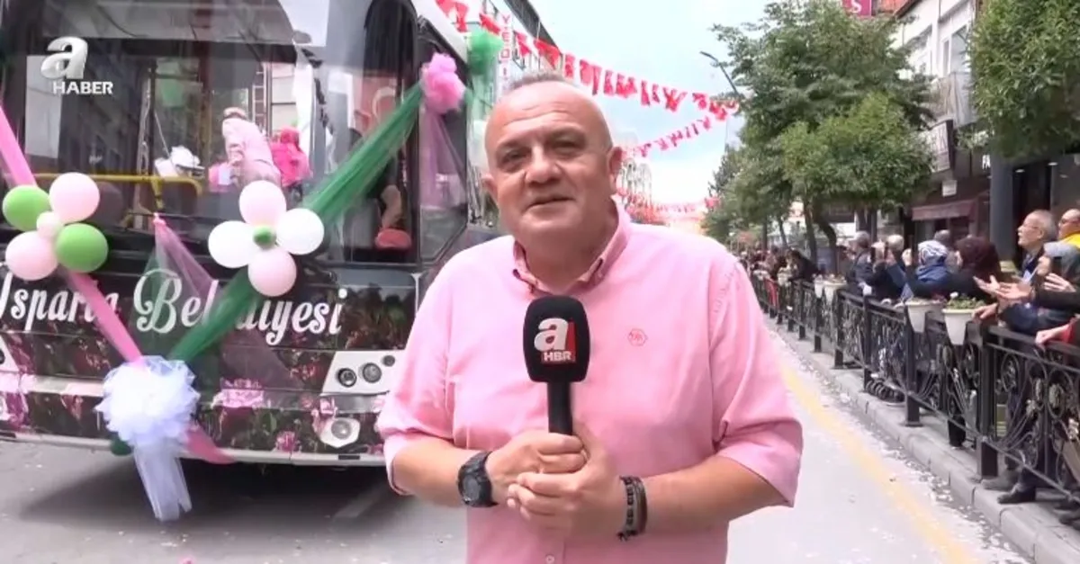 Isparta uluslararası gül festivali başladı!