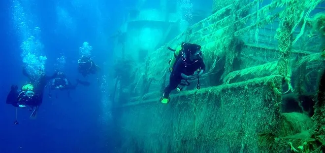Çin’de batık gemilerden hazine çıktı