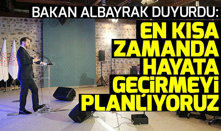 Son dakika! Bakan Albayrak: Daha adaletli bir vergi sistemini en kısa zamanda hayata geçirmeyi arzuluyoruz