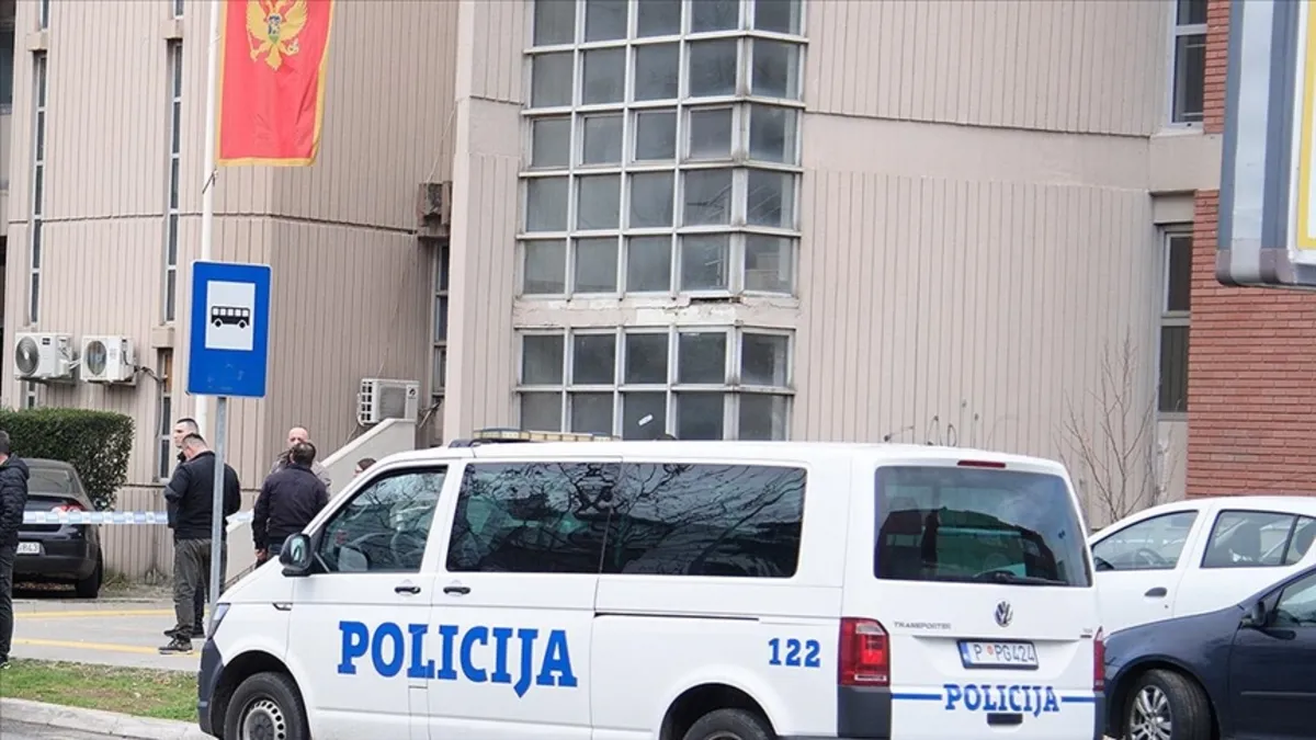 Karadağ'da Türklere saldırı hazırlığı yapan şüphelilere gözaltı