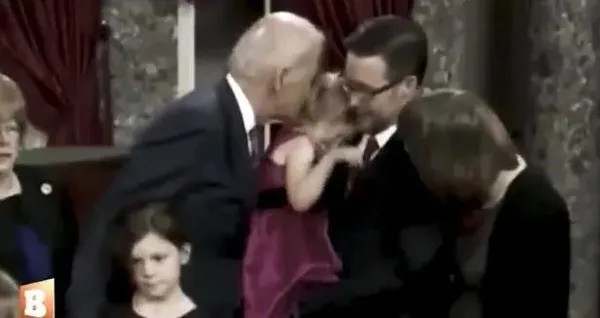 ABD Başkanı Joe Biden’dan küçük kıza tuhaf yaklaşım! Akıllara pedofili iddiasını getiren sözler