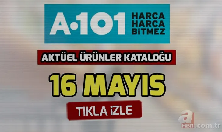 A101 aktüel ürünler kataloğu 9 Mayıs son dakika fırsatları! A101 indirimli ürünler neler? 4