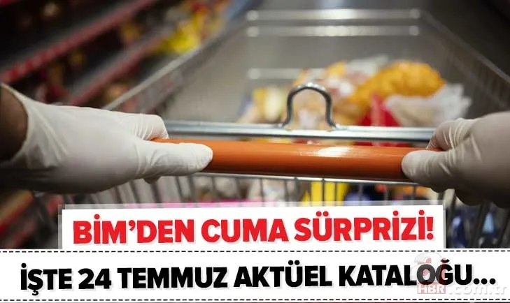 BİM cuma kampanyaları ile dikkat çekiyor! 24 Temmuz BİM aktüel ürünler kataloğunda o ürünler olacak 1