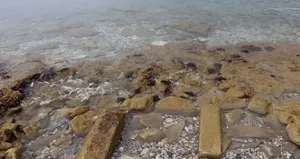 Sular çekildi tarih ortaya çıktı!