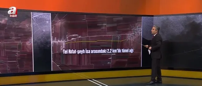 İşte Tel Rıfat’taki PKK/YPG’nin tünel ağı! Araçların geçebileceği büyüklükte...