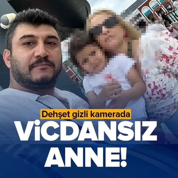 Vicdansız anne! 4 yaşındaki çocuğa şiddet