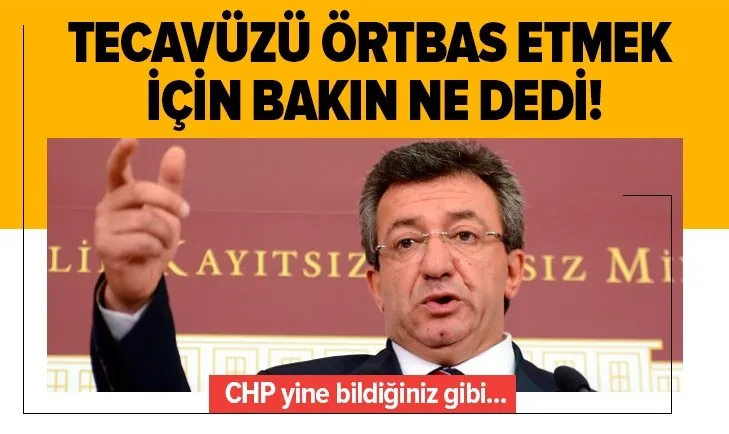 Tecavüz skandallarını örtme çabası! CHP Grup Başkanvekili Engin Altay'dan 'pes' dedirten açıklama: Dedikodudan ibaret