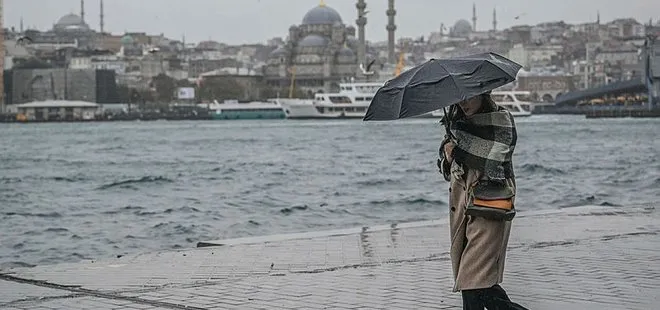 Meteoroloji saat verdi! İstanbul’a sağanak uyarısı