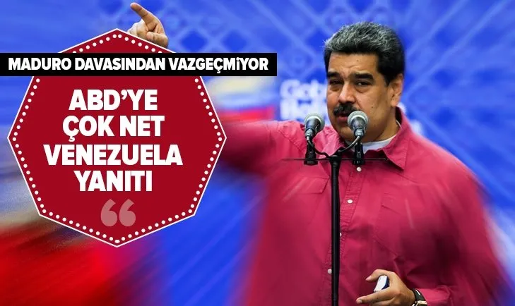 Maduro’dan ABD’ye flaş sözler: Kimsenin kolonisi değiliz