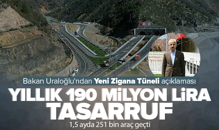 Yıllık 190 milyon lira tasarruf sağlayacağız
