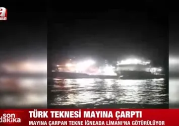 Son dakika: Kırklareli İğneada'da Türk teknesinde patlama!