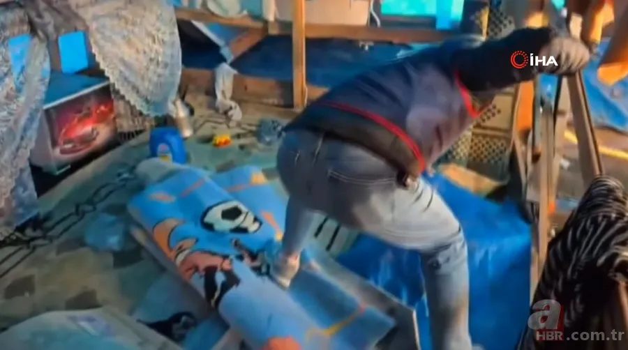 Çadırın içindeki çukurdan çıkan şoke etti 3