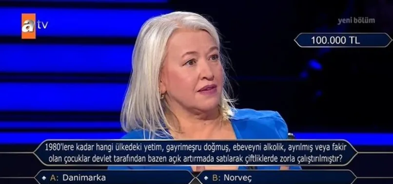 Kim Milyoner Olmak İster? sorusu Twitter tarihine girdi! Avrupa'nın gerçek yüzü olay oldu