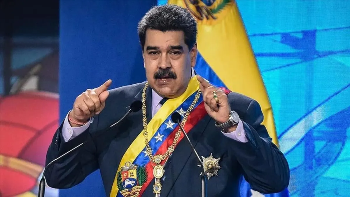 Venezuela Devlet Başkanı Maduro, muhaliflerin suç teşkil eden eylemlere giriştiğini söyledi