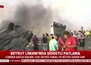 Beyruttaki büyük patlamanın ardından korkunç bilanço ortaya çıktı! İşte o görüntüler