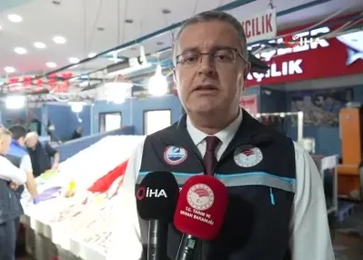 Balık tezgahlarına yakın markaj