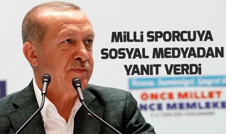 Başkan Erdoğan Ankara'da milli sporcu Ebru Çam ile buluştu - 3